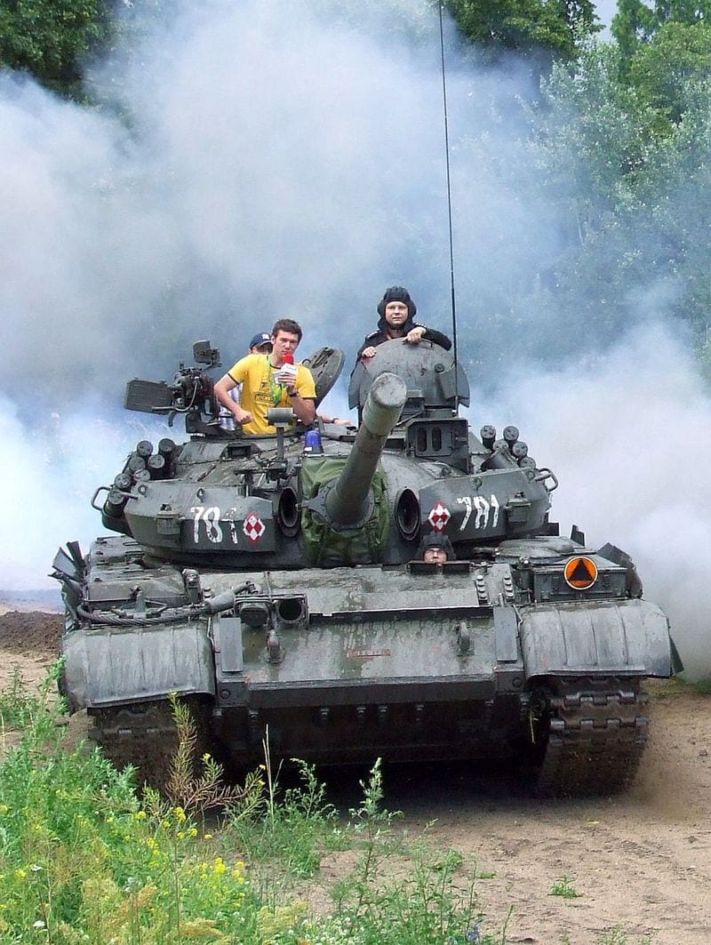 Pod młotek trafił kultowy czołg T-55